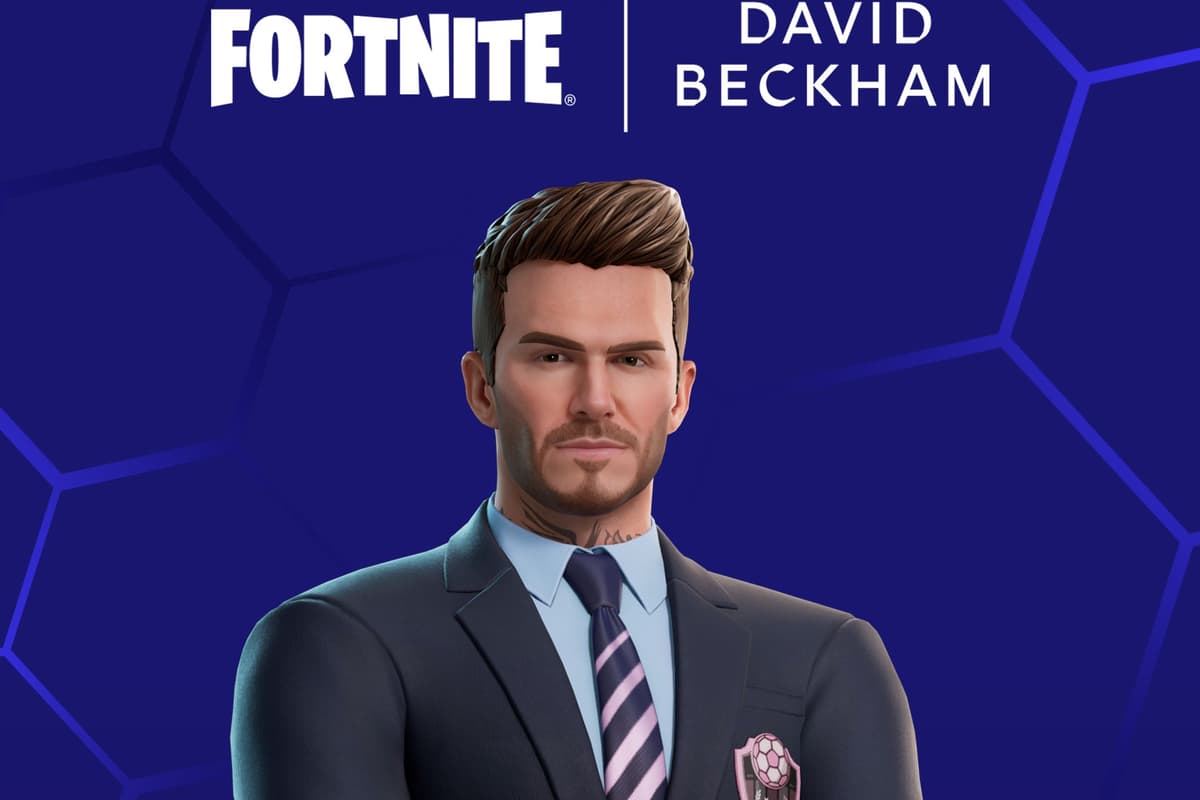 David Beckham estreia como personagem jogável em Fortnite