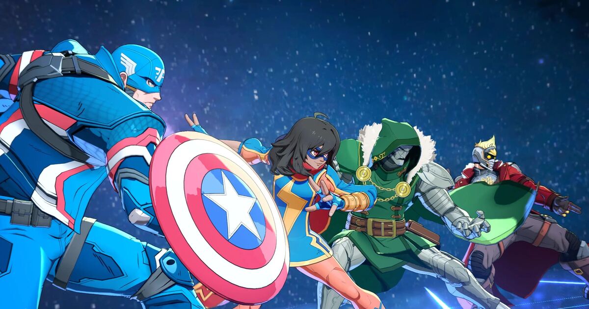Logotipo oficial do jogo de luta Marvel Tokon: Fighting Souls