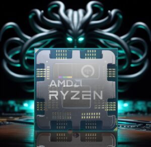 Representação de processador AMD Medusa Point com arquitetura Zen 6