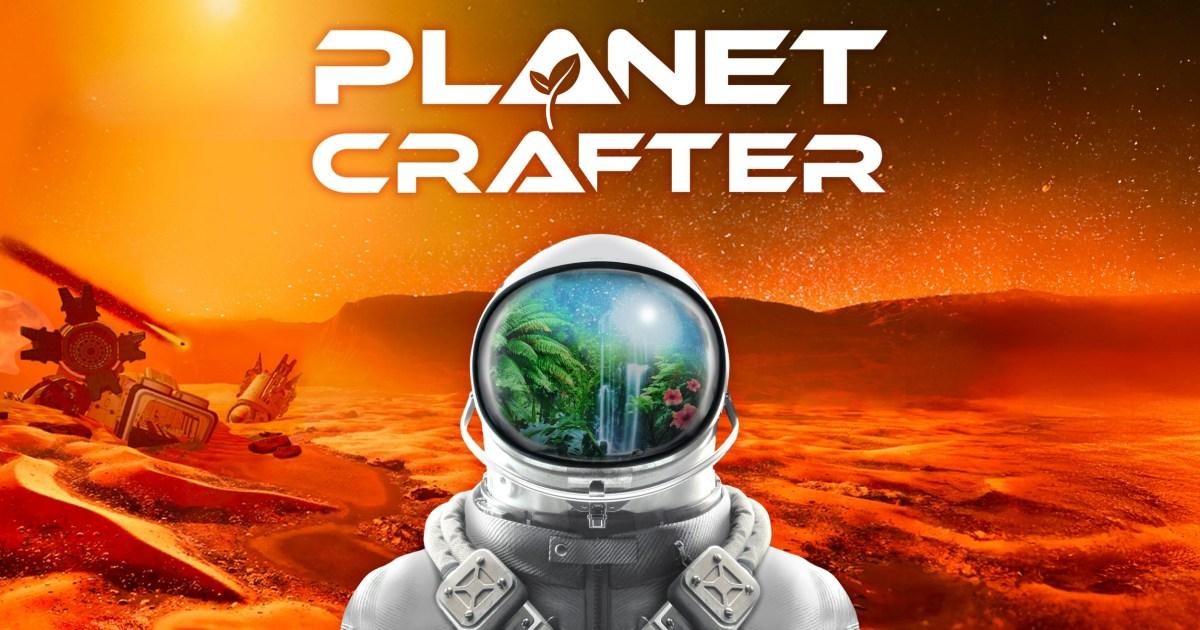 Captura de tela do jogo de sobrevivência e terraformação The Planet Crafter.