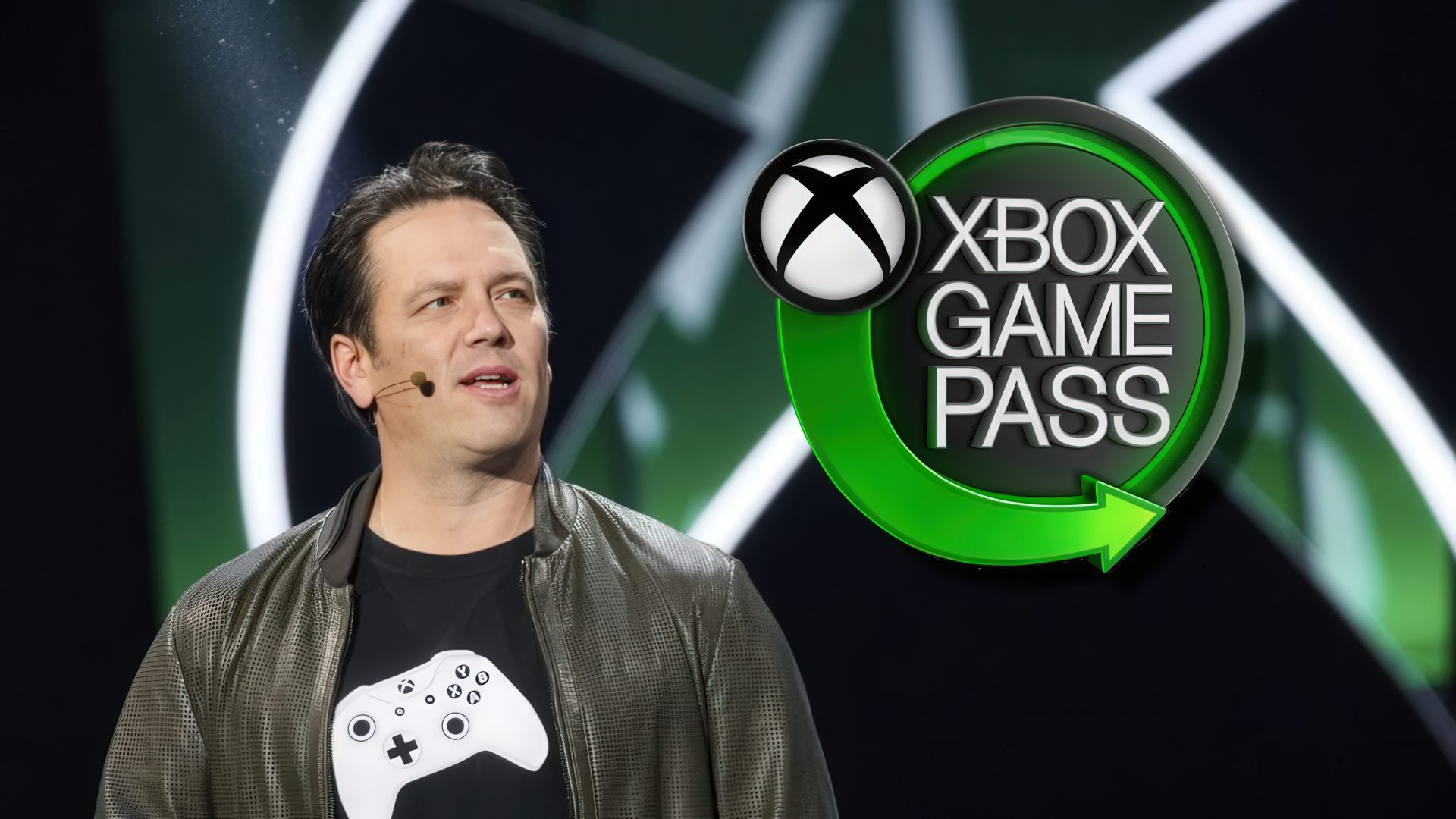 Logotipo do Game Pass em fundo escuro representando o serviço de assinatura do Xbox.