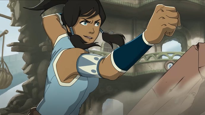Ilustração de Avatar Legends: The Fighting Game, jogo de luta que teve seu lançamento adiado no Xbox.