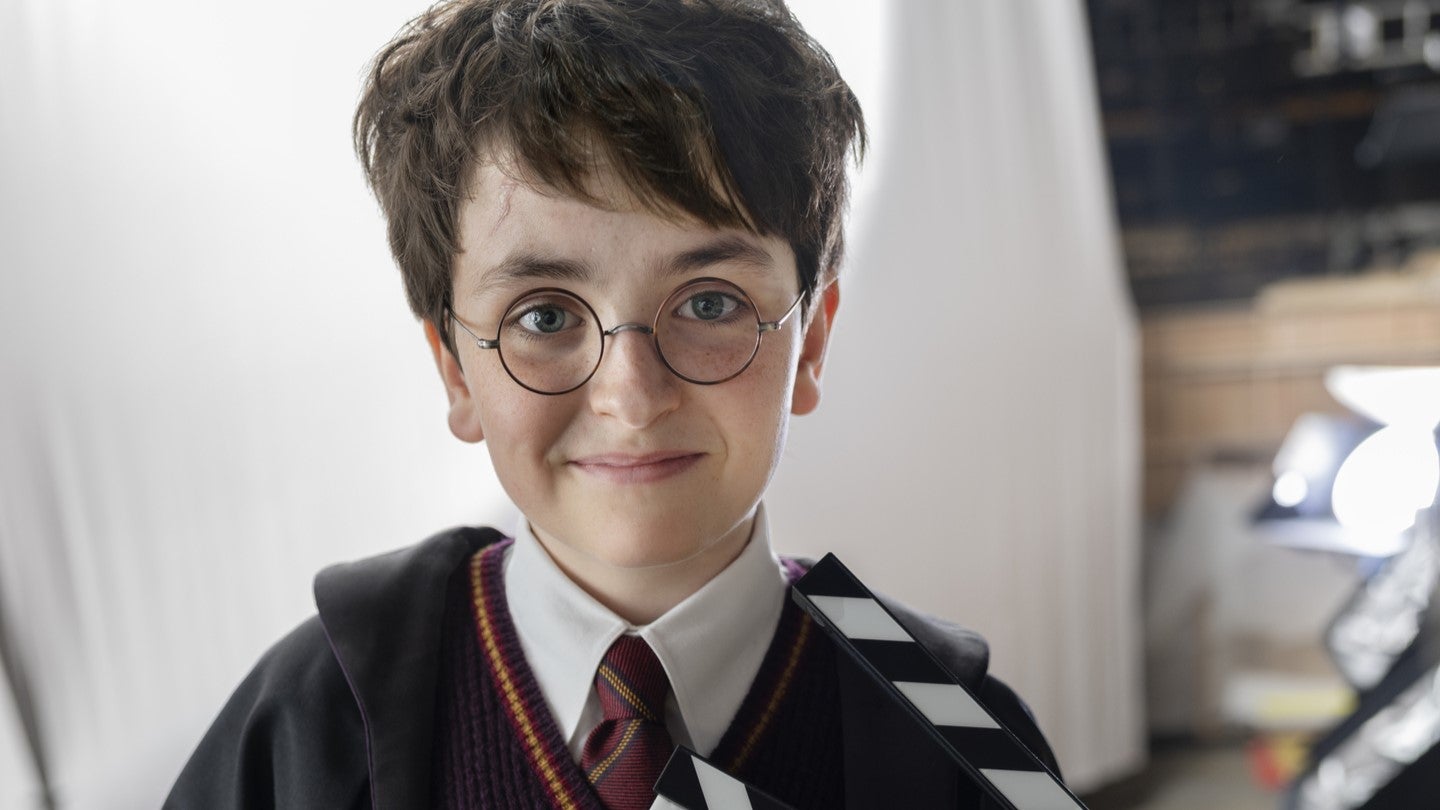 Ilustração da produção da série de Harry Potter da HBO.
