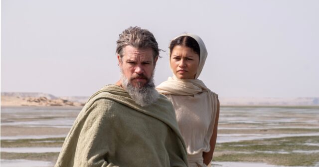 Matt Damon as Odysseus in Christopher Nolan’s ‘The Odyssey’.