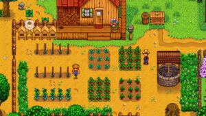 Imagem do jogo Stardew Valley com a nova expansão Distant Lands