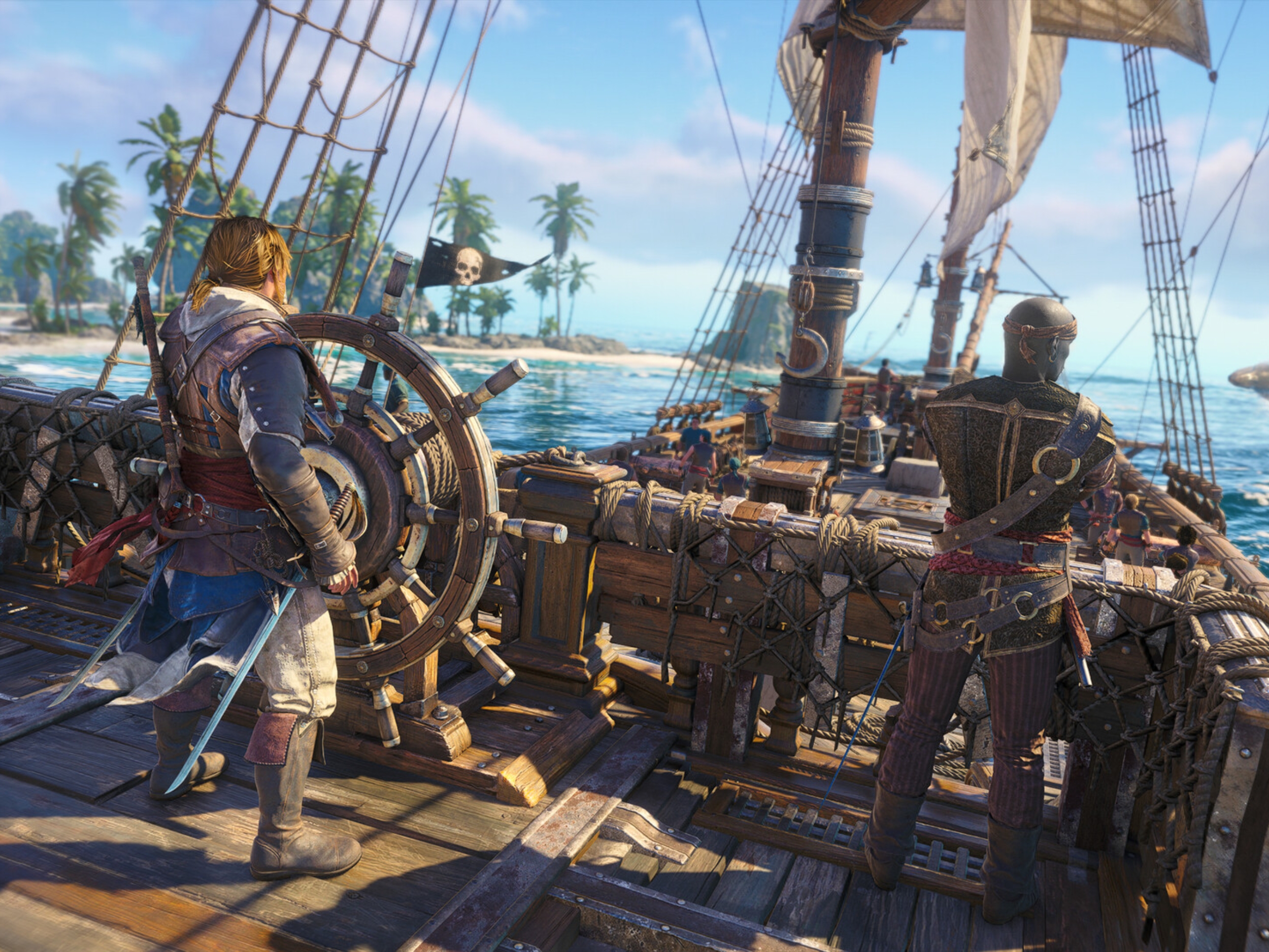 Cena de combate de Assassin's Creed Black Flag Resynced