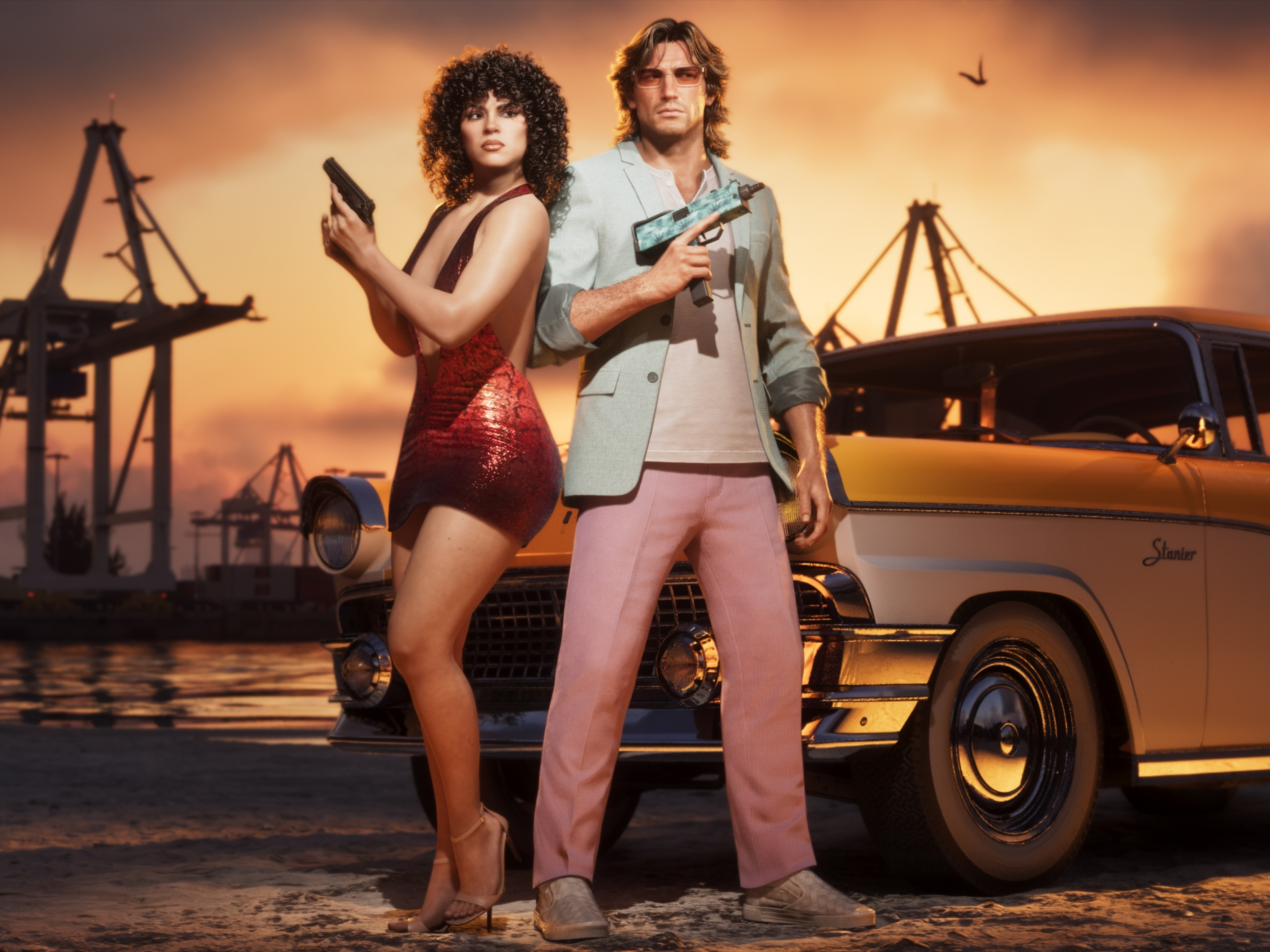 Representação visual de Grand Theft Auto VI