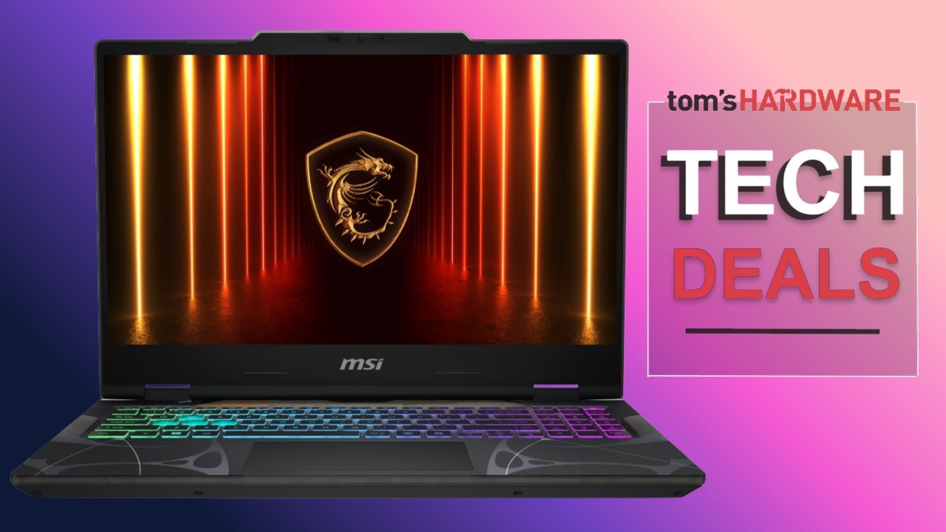 Notebook gamer MSI Cyborg 15 de 15,6 polegadas
