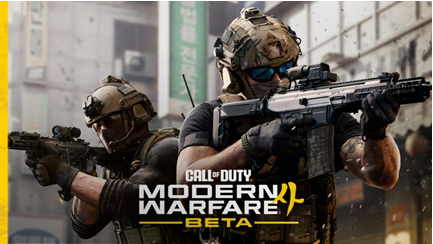 Capa de Call of Duty: Modern Warfare 4 com destaque para o beta