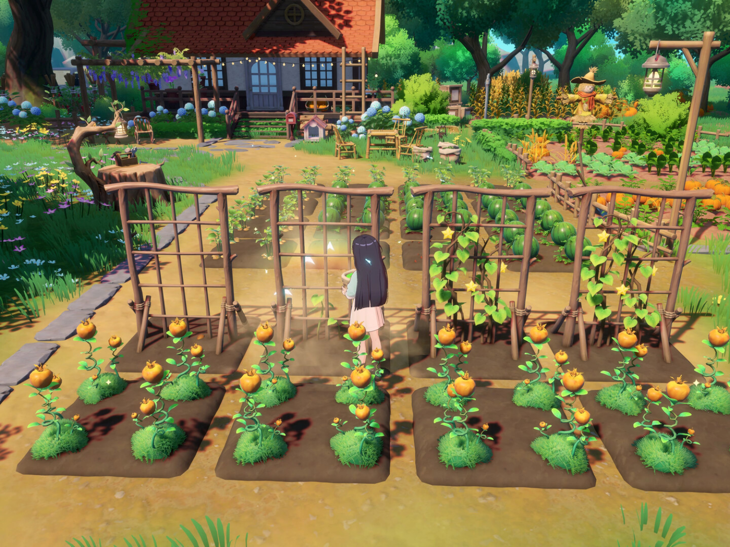 Capa do jogo Starsand Island mostrando personagens em uma ilha tropical