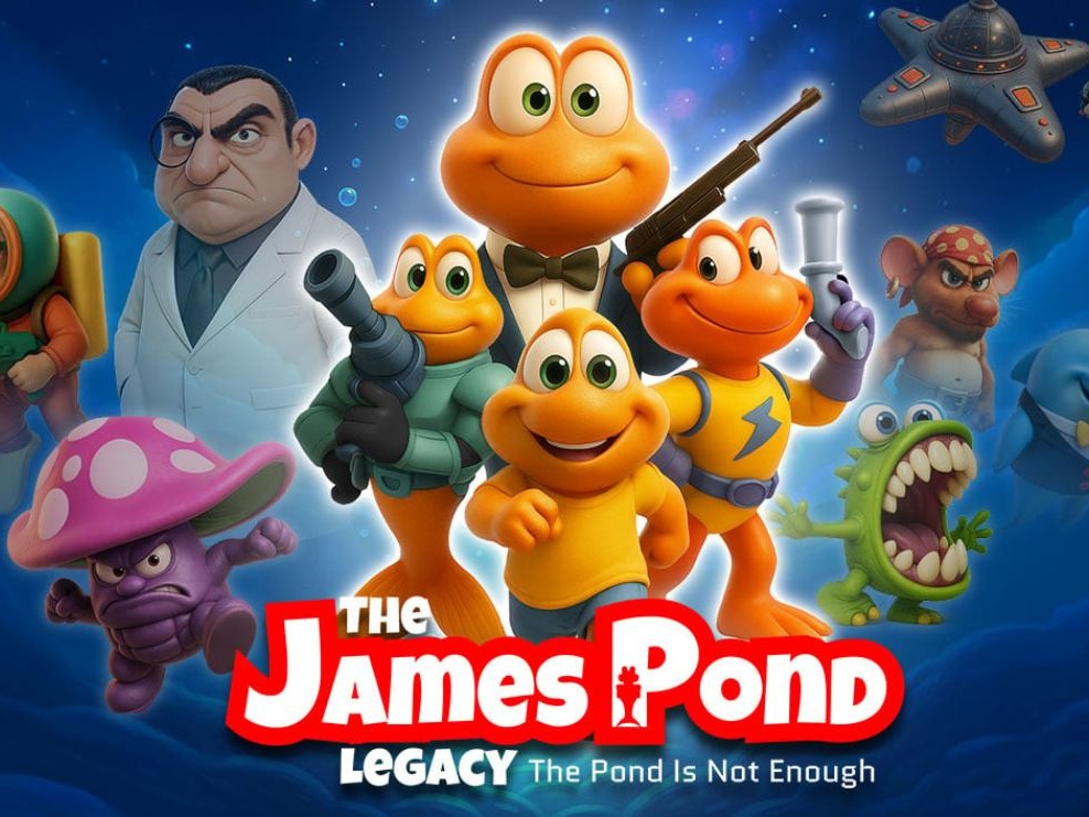 Capa de The James Pond Legacy: The Pond Is Not Enough para Nintendo Switch 2