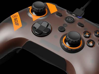 Controles SCUF Nemesis Pro 8K para PC exibidos em destaque
