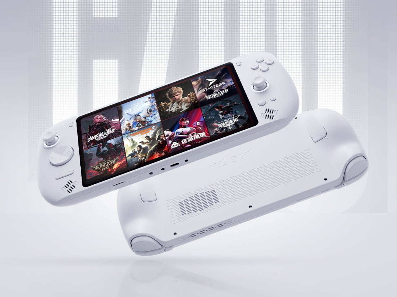 Renderização do console portátil Lenovo Legion Cloud Gaming Handheld