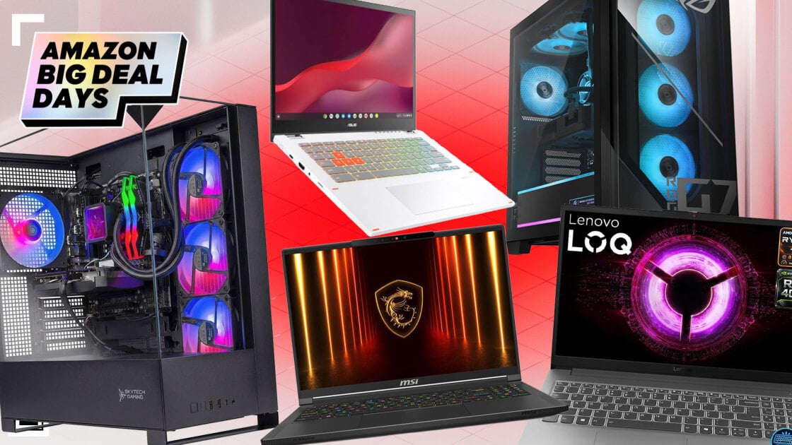Desconto em laptops e desktops gamers na Amazon Prime Day