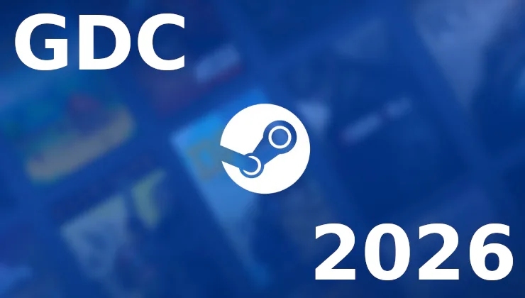 Logotipo da Valve durante a palestra Steam Platform 2026 no GDC 2026