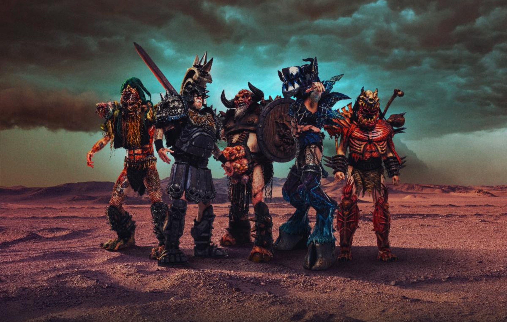 Foto de imprensa de GWAR 2026