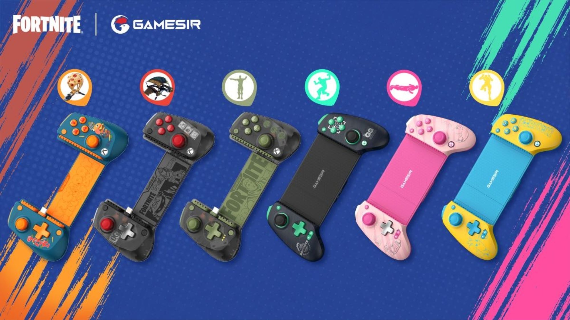 Controlador GameSir G8 Plus Fortnite Edition