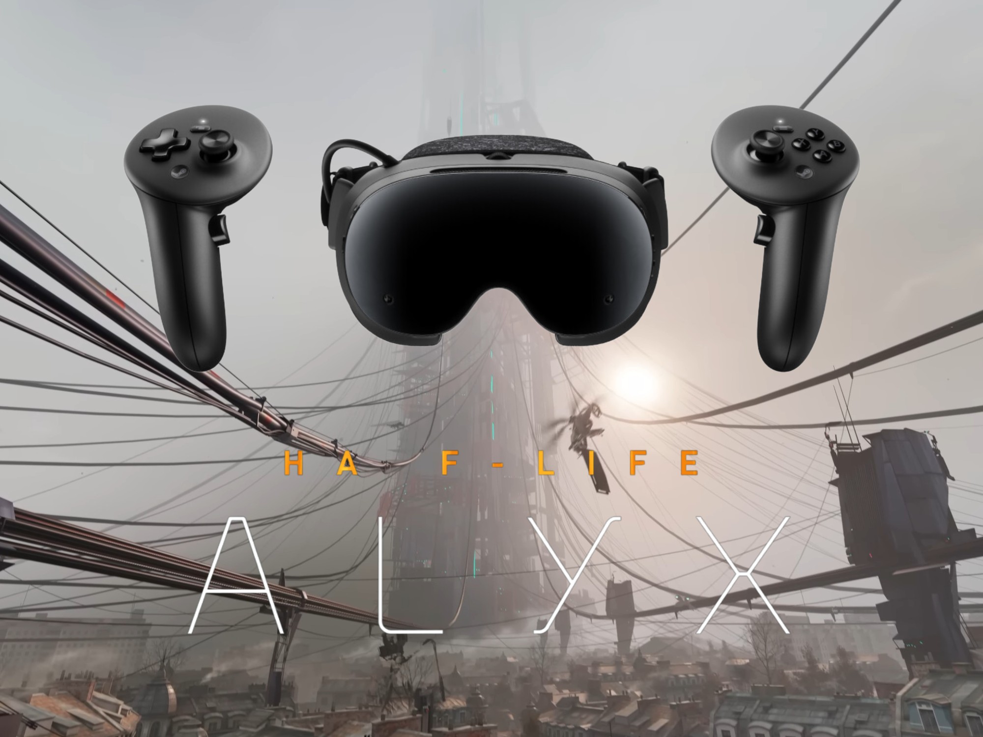 Steam Frame headset com bateria baixa durante jogo Half-Life: Alyx