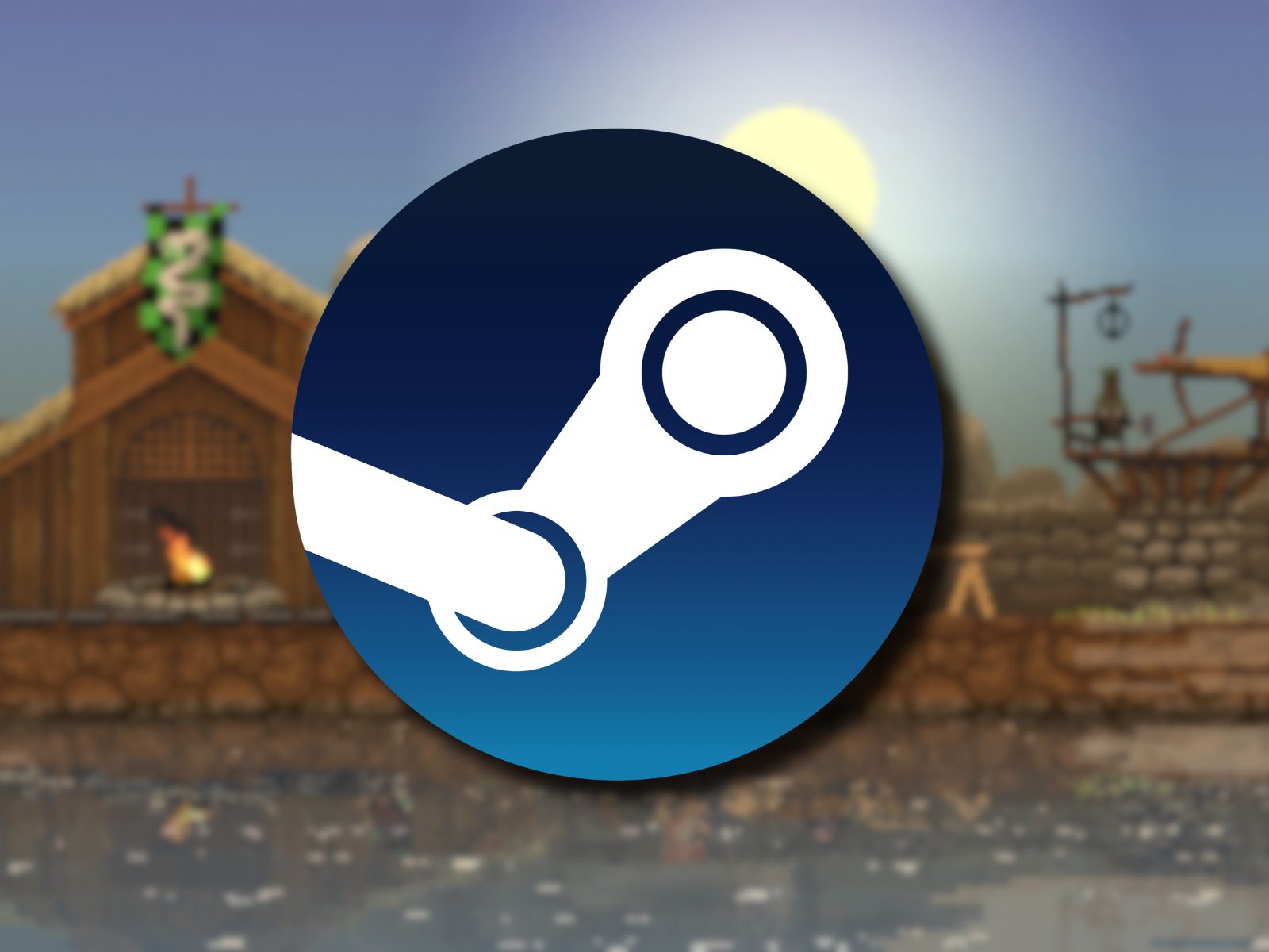 Captura de tela do jogo de estratégia medieval Kingdom: New Lands em estilo pixel-art.
