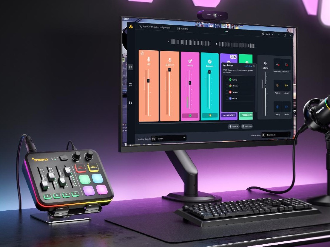 Maono G3 gaming audio mixer