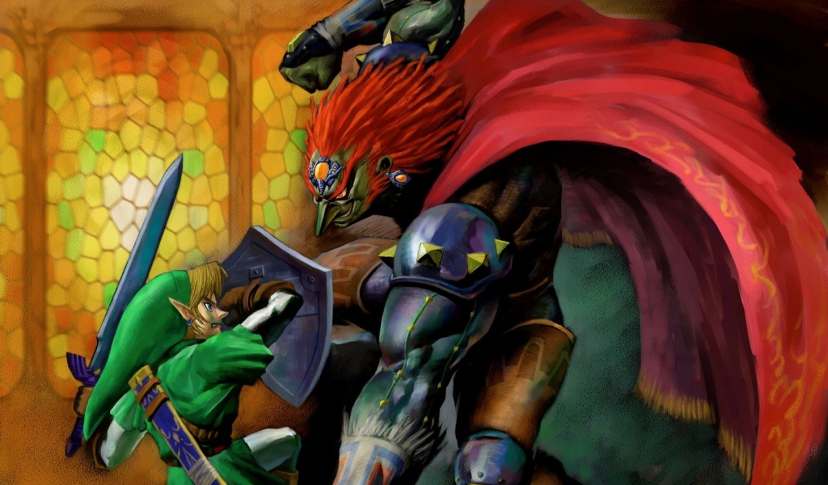 Concept art de proposta de spin‑off de Zelda com Ganondorf