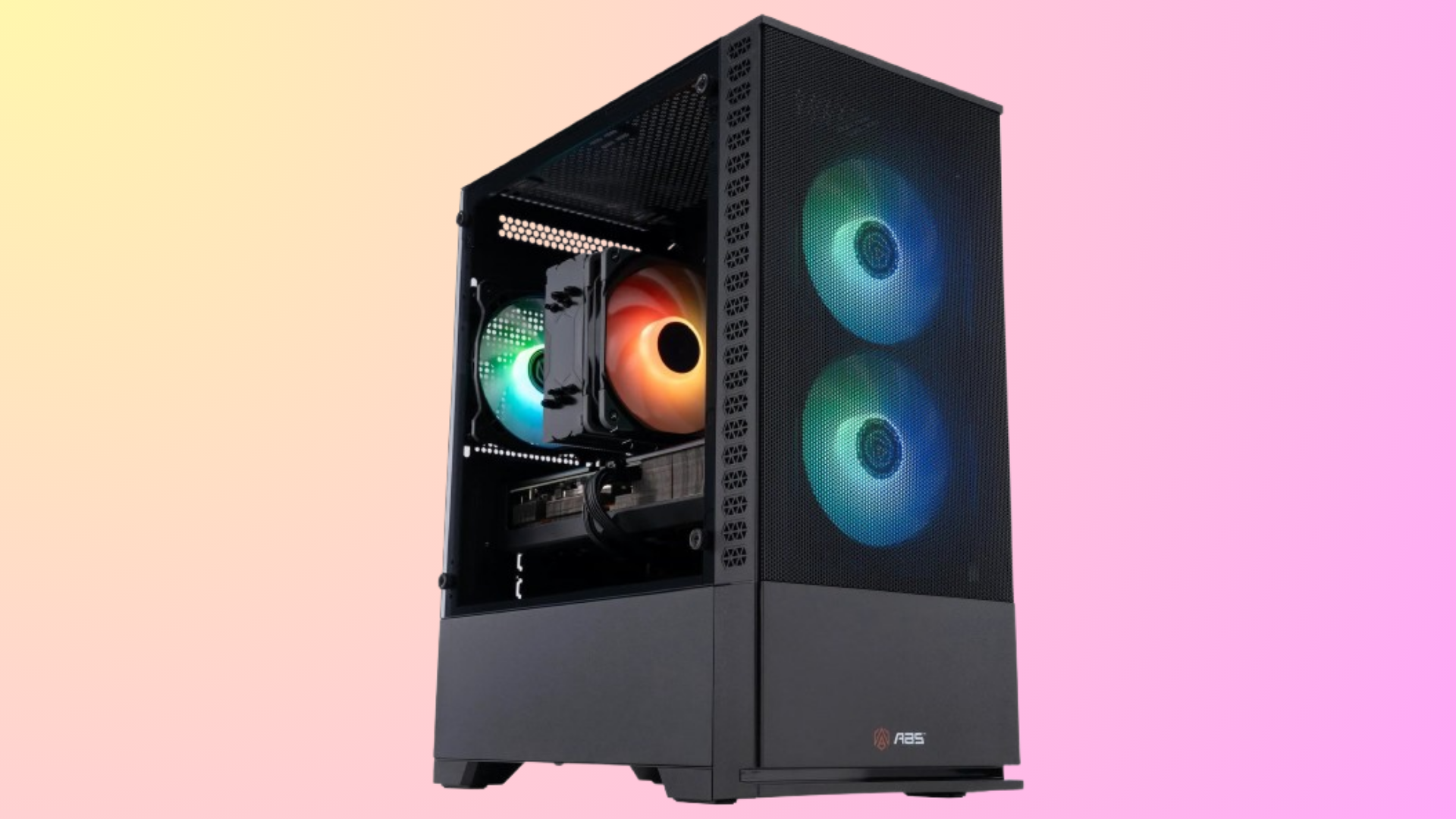 Desktop ABS Cyclone Aqua com placa de vídeo Nvidia RTX 5060 Ti e CPU Intel Core i7-14700F