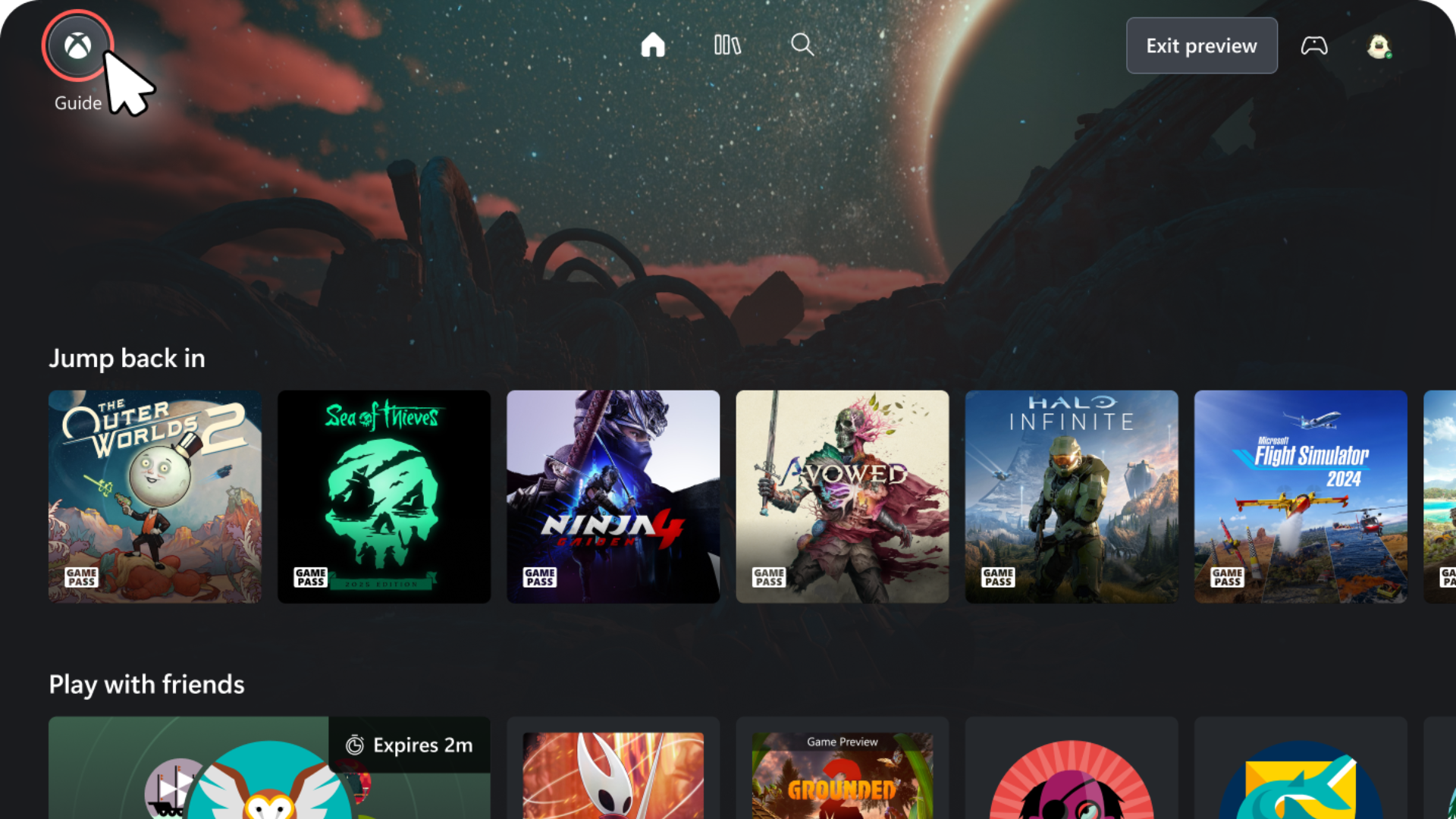 Logotipo do Xbox Cloud Gaming