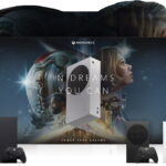 Conjunto de acessórios Xbox, incluindo controle Elite, headset e carregador